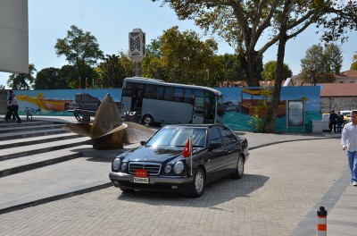 На «лупатом» Мерседесе