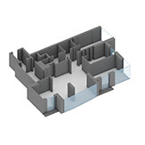 3D-модель квартиры (нажмите для увеличения)