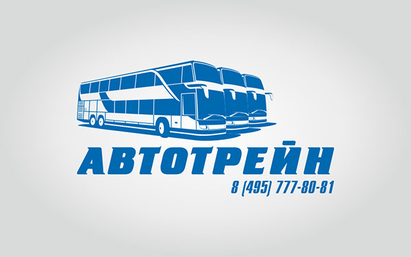 Обновленный логотип компании «Автотрейн»