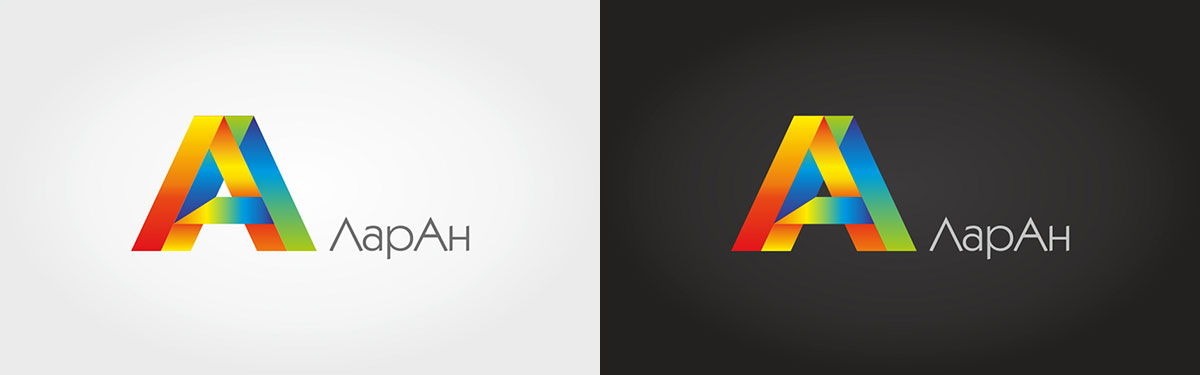 Процесс разработки логотипа для компании «ЛарАн»