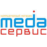 Логотип для компьютерного магазина «МедиаСервис» (нажмите для увеличения)